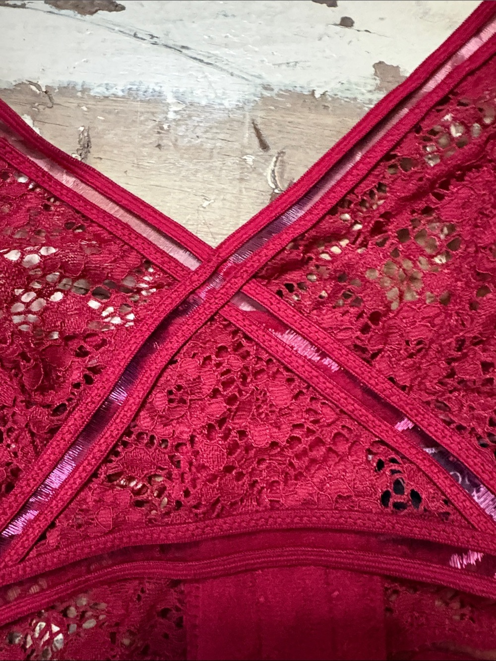 Victoria's Secret Burgundy Lace Bralette - Picture 7 of 8